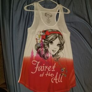 Snow white tank top